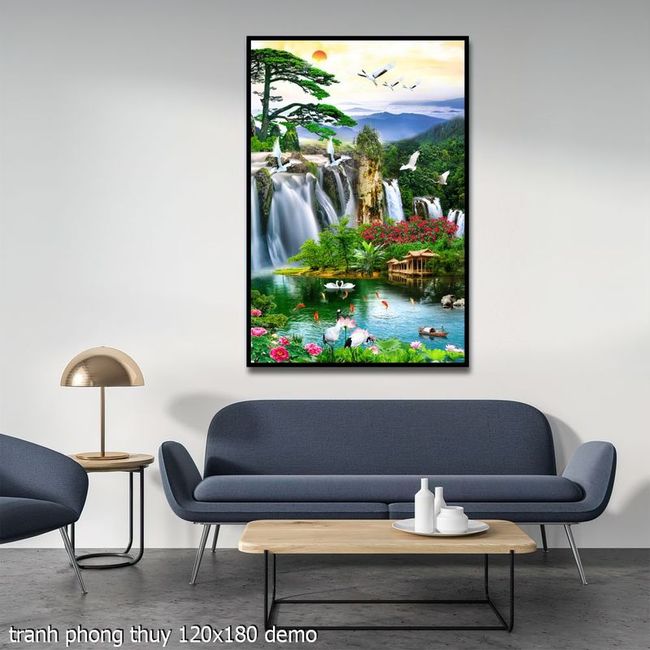 tranh phong thuy 120x180